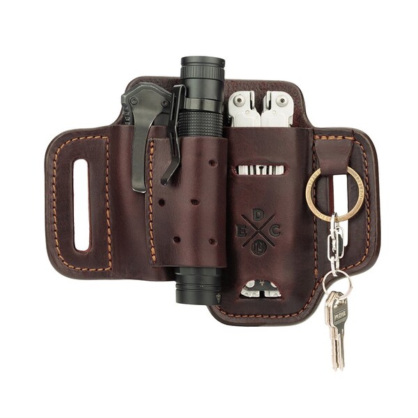 Tool Organizer for S/M Multitool, Flashlight with Large Flex & Easy-Slide Belt Attachment